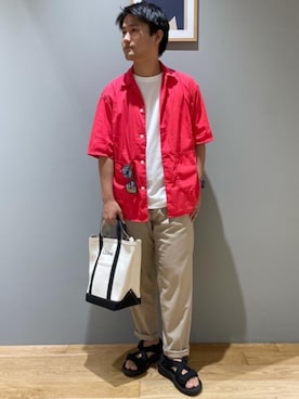 北村さん(メンズ・164cm)の夏コーディネート