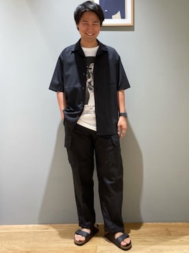 北村さん（メンズ・164cm）の夏コーディネート