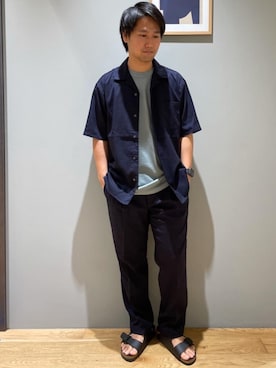 北村さん(メンズ・164cm)の夏コーディネート