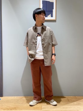 北村さん（メンズ・164cm）の夏コーディネート