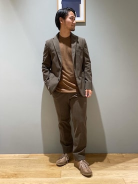 北村さん（メンズ・164cm）の秋コーディネート