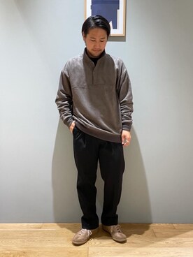 「BEEFY」｜北村さん（メンズ・164cm）の秋コーディネート