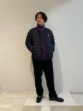 WORK TRIP OUTFITS GREEN LABEL RELAXINGのローファーを使った人気
