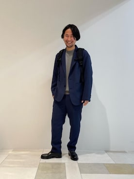 北村さん（メンズ・164cm）の冬コーディネート