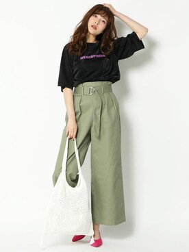 COX公式オンラインモデルさん（レディース・162cm）の春コーディネート