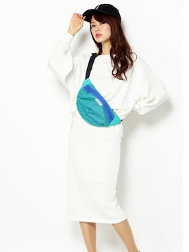 「anello（アネロ）のアイテム」を使った、COX公式オンラインモデルさん（レディース・162cm）の春コーディネート