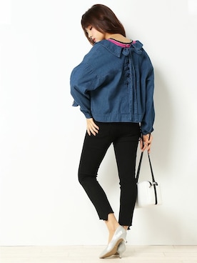 COX公式オンラインモデルさん(レディース・162cm)の春コーディネート