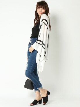 COX公式オンラインモデルさん(レディース・162cm)の春コーディネート