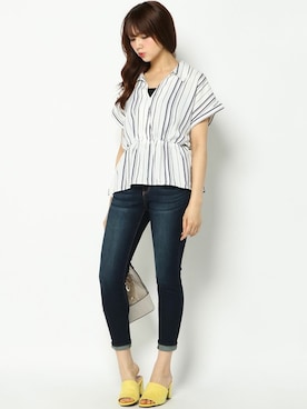 COX公式オンラインモデルさん（レディース・162cm）の春コーディネート