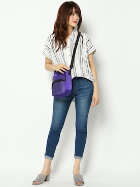 COX公式オンラインモデルさん（レディース・162cm）の春コーディネート