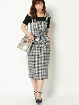 COX公式オンラインモデルさん（レディース・162cm）の春コーディネート