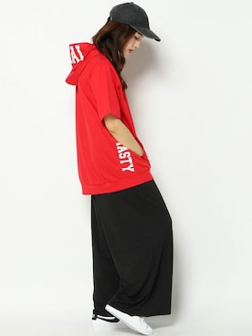 COX公式オンラインモデルさん（レディース・162cm）の夏コーディネート