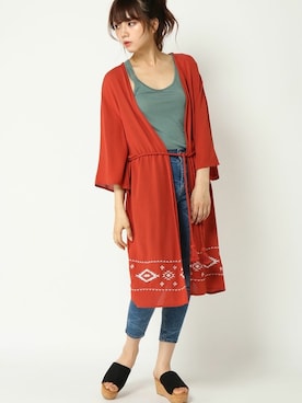 COX公式オンラインモデルさん（レディース・162cm）の夏コーディネート