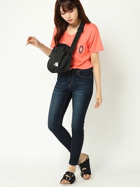 COX公式オンラインモデルさん（レディース・162cm）の夏コーディネート