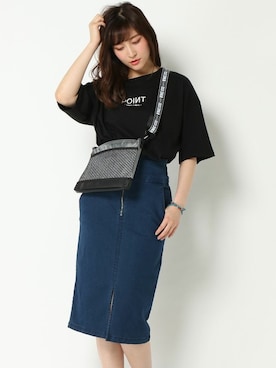 COX公式オンラインモデルさん(レディース・162cm)の夏コーディネート