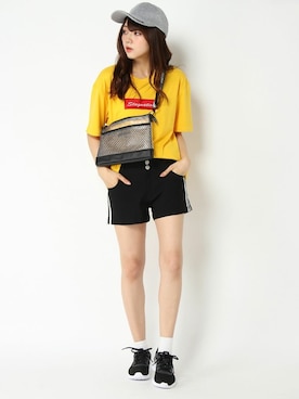 COX公式オンラインモデルさん（レディース・162cm）の夏コーディネート