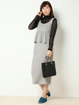 COX公式オンラインモデルさん(レディース・162cm)の夏コーディネート