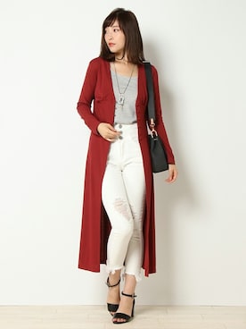 COX公式オンラインモデルさん（レディース・162cm）の夏コーディネート