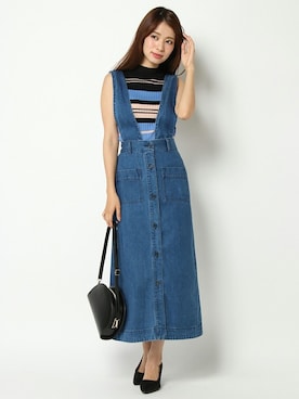 COX公式オンラインモデルさん（レディース・162cm）の夏コーディネート