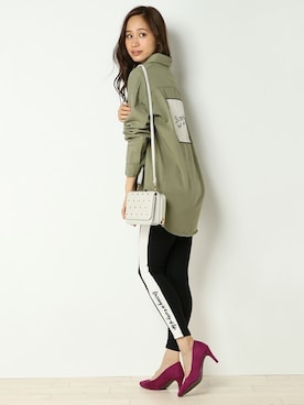 COX公式オンラインモデルさん（レディース・162cm）の秋コーディネート