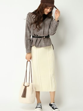 COX公式オンラインモデルさんのコーディネート