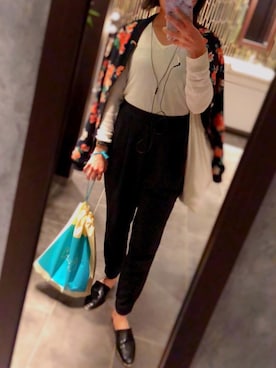 rnさん（レディース・153cm）の春コーディネート