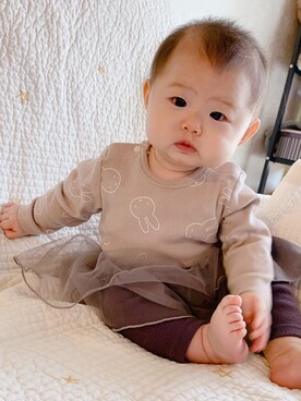 レギンス スパッツを使った 赤ちゃんコーデ の人気ファッションコーディネート Wear