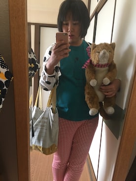「mignon（ミニョン）のアイテム」を使った、Dyune(デュネ)さん（レディース・161cm）の春コーディネート