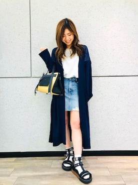 nakayamayukariさん（レディース・150cm）の春コーディネート