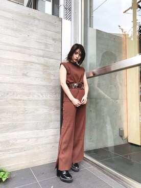 ENAさん（レディース・155cm）の秋コーディネート