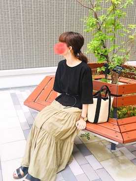 「スローブイエナ」｜「アイテム（腕時計）」を使った、Ⓜ︎さん（レディース・158cm）の秋コーディネート