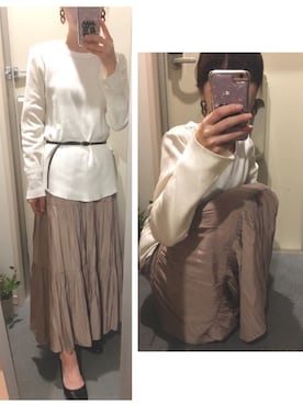 Ⓜ︎さん（レディース・158cm）の秋コーディネート