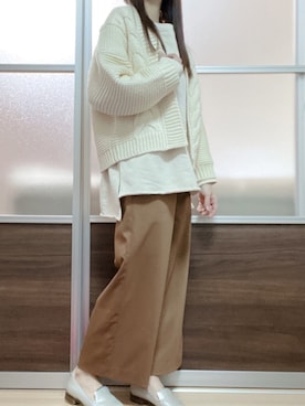 Ⓜ︎さん（レディース・158cm）の冬コーディネート