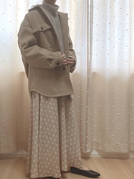 Ⓜ︎さん（レディース・158cm）の冬コーディネート