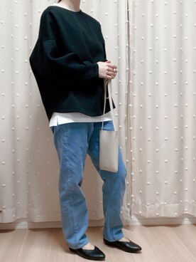 Ⓜ︎さん(レディース・158cm)の冬コーディネート