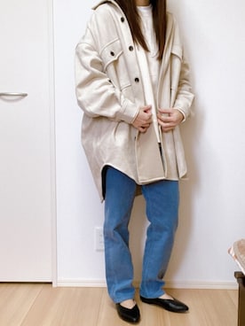 Ⓜ︎さん(レディース・158cm)の冬コーディネート