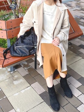 Ⓜ︎さん（レディース・158cm）の春コーディネート