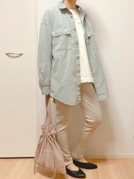 Ⓜ︎さん（レディース・158cm）の春コーディネート