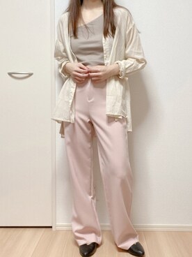 Ⓜ︎さん（レディース・158cm）の春コーディネート