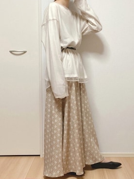 Ⓜ︎さん（レディース・158cm）の春コーディネート