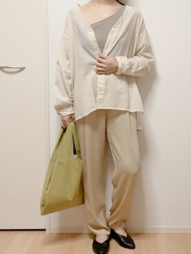 Ⓜ︎さん（レディース・158cm）の春コーディネート