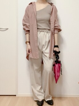 Ⓜ︎さん（レディース・158cm）の春コーディネート