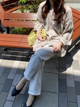 Ⓜ︎さん（レディース・158cm）の春コーディネート