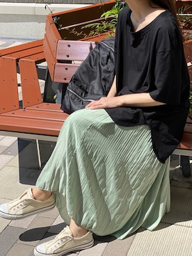 Ⓜ︎さん（レディース・158cm）の春コーディネート