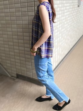 Ⓜ︎さん(レディース・158cm)の夏コーディネート