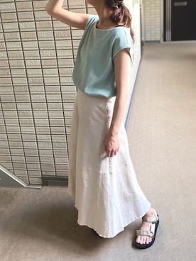 Ⓜ︎さん(レディース・158cm)の夏コーディネート