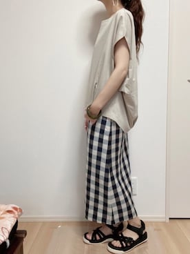 Ⓜ︎さん（レディース・158cm）の夏コーディネート
