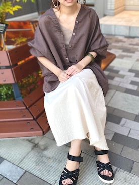 Ⓜ︎さん（レディース・158cm）の夏コーディネート