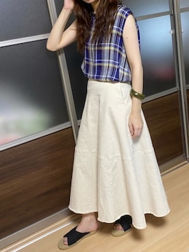 Ⓜ︎さん（レディース・158cm）の夏コーディネート