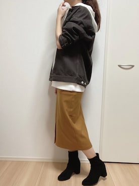 Ⓜ︎さん（レディース・158cm）の秋コーディネート